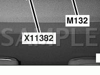 In Convertible Top Cowl Diagram for 2006 BMW 325I  3.0 L6 GAS