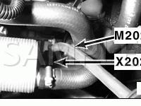 Lower LH Side Of Engine Diagram for 2003 BMW 325XI Sport Wagon 2.5 L6 GAS
