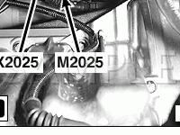 Rear Of Engine, Left Bottom Diagram for 2002 BMW 325CI  2.5 L6 GAS