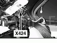 LH C-Pillar Diagram for 2004 BMW 325I  2.5 L6 GAS