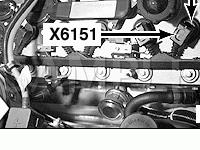 Top Center Of Engine Diagram for 2006 BMW 330XI  3.0 L6 GAS