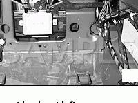 Behind Rear Seat Backrest Diagram for 2002 BMW 330CI  3.0 L6 GAS