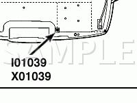 Trailer In Front Of Right Wheelhouse Diagram for 2005 BMW 330I  3.0 L6 GAS