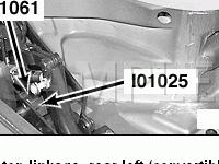 Convertible Top Linkage, Rear Left Diagram for 2006 BMW 330I  3.0 L6 GAS