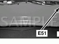 On Underside Of Engine Hood Diagram for 2002 BMW Z8  5.0 V8 GAS