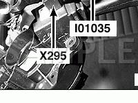 On Steering Column Diagram for 2003 BMW X5  4.4 V8 GAS