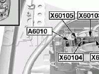 Engine Compartment Diagram for 2004 BMW 745I  4.4 V8 GAS