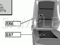 Seat Components Diagram for 2005 BMW 745I  4.4 V8 GAS