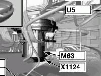 Front End Components Diagram for 2004 BMW 745I  4.4 V8 GAS
