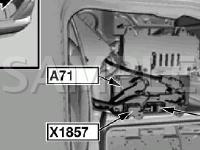 Luggage Compartment Diagram for 2005 BMW 745LI  4.4 V8 GAS