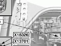 Engine Compartment Diagram for 2004 BMW 745LI  4.4 V8 GAS