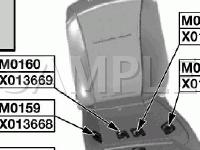 Seat Components Diagram for 2005 BMW 745LI  4.4 V8 GAS