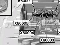Engine Compartment Diagram for 2005 BMW 760LI  6.0 V12 GAS