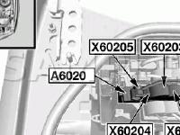 Engine Compartment Diagram for 2005 BMW 760LI  6.0 V12 GAS