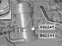 Engine Compartment Diagram for 2003 BMW 760LI  6.0 V12 GAS