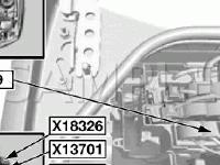 Engine Compartment Diagram for 2004 BMW 760LI  6.0 V12 GAS