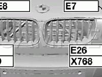 Front End Diagram for 2006 BMW X3 3.0I 3.0 L6 GAS