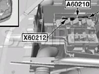 Engine Compartment Diagram for 2006 BMW 760I  6.0 V12 GAS