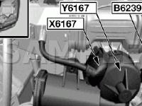 Engine Compartment Diagram for 2005 BMW 760I  6.0 V12 GAS