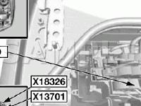 Engine Compartment Diagram for 2006 BMW 760I  6.0 V12 GAS