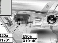Door Components Diagram for 2006 BMW 550I  4.8 V8 GAS