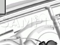 Engine Compartment Components Diagram for 2006 BMW 550I  4.8 V8 GAS