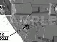 Door Components Diagram for 2006 BMW 750I  4.8 V8 GAS