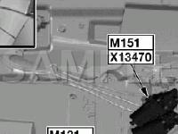 Door Components Diagram for 2006 BMW 750I  4.8 V8 GAS