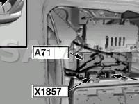 Luggage Compartment Diagram for 2006 BMW 750LI  4.8 V8 GAS