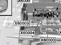 Engine Compartment Diagram for 2006 BMW 750LI  4.8 V8 GAS