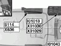 Center Console Components Diagram for 2006 BMW 750LI  4.8 V8 GAS