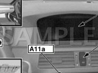 Instrument Panel Components Diagram for 2007 BMW 525XI  3.0 L6 GAS