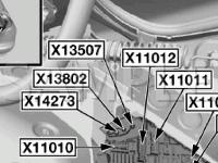 Luggage Compartment Components Diagram for 2007 BMW 525XI  3.0 L6 GAS
