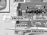 Engine Compartment Diagram for 2007 BMW 750I  4.8 V8 GAS