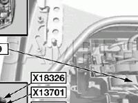 Engine Compartment Diagram for 2007 BMW 750I  4.8 V8 GAS