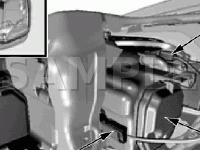 Engine Compartment Diagram for 2007 BMW 750LI  4.8 V8 GAS