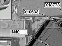 Luggage Compartment Components Diagram for 2007 BMW 750LI  4.8 V8 GAS