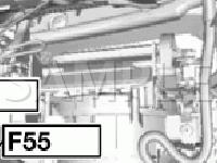 Instrument Panel Fuses Diagram for 2007 BMW 335XI  3.0 L6 GAS