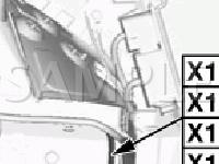 Underbody Connectors Diagram for 2007 BMW 335XI  3.0 L6 GAS