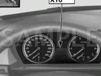 Instrument Panel Components Diagram for 2008 BMW 550I  4.8 V8 GAS