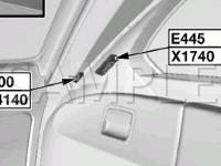 Body Components Diagram for 2008 BMW 750LI  4.8 V8 GAS