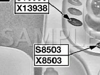 Console Diagram for 2008 BMW 650I  4.8 V8 GAS