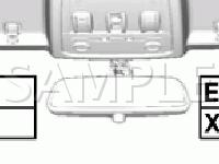 Roof Components Diagram for 2008 BMW 128I  3.0 L6 GAS