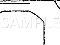 Main Harness Splice Locations Diagram for 1990 BMW 325I  2.5 L6 GAS