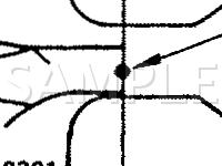 Door Harness Splice Locations Diagram for 1989 BMW 325IX  2.5 L6 GAS