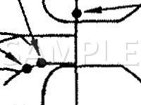 Door Harness Splice Locations Diagram for 1989 BMW 325IX  2.5 L6 GAS
