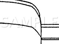 I/P Harness Splice Locations Diagram for 1990 BMW 325IS  2.5 L6 GAS