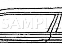 Engine Compartment Harness Splice Locations Diagram for 1990 BMW 535I  3.5 L6 GAS