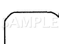 Front Harness Splice Locations Diagram for 1989 BMW 635CSI  3.5 L6 GAS