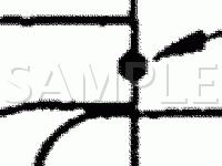 Door Harness Splice Locations Diagram for 1991 BMW 318IC  1.8 L4 GAS